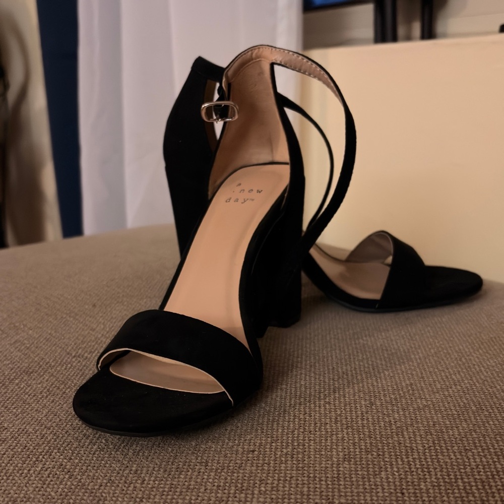 A New Day Elegant Black Heels